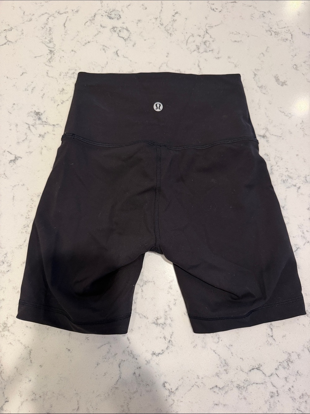 lululemon athletica Black High-Rise Bike Shorts